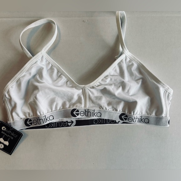 Ethika NWT bralette. SZ Large. Adjustable straps. Cotton/modal/spandex‎ blend - Picture 1 of 5
